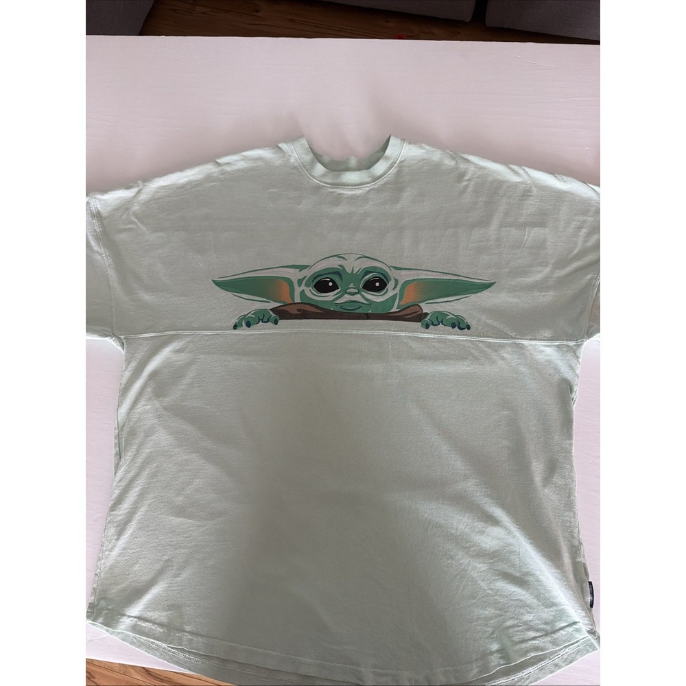 Disney Star Wars The Mandalorian Baby Yoda Spirit Jersey Size Xl